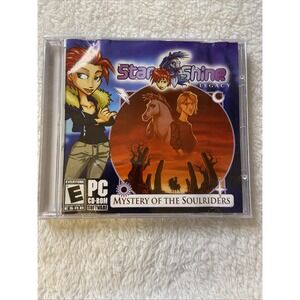 Star Shine Legacy Mystery‎ Of The Soulriders PC CD ROM 2005 Vtg Game Ancient